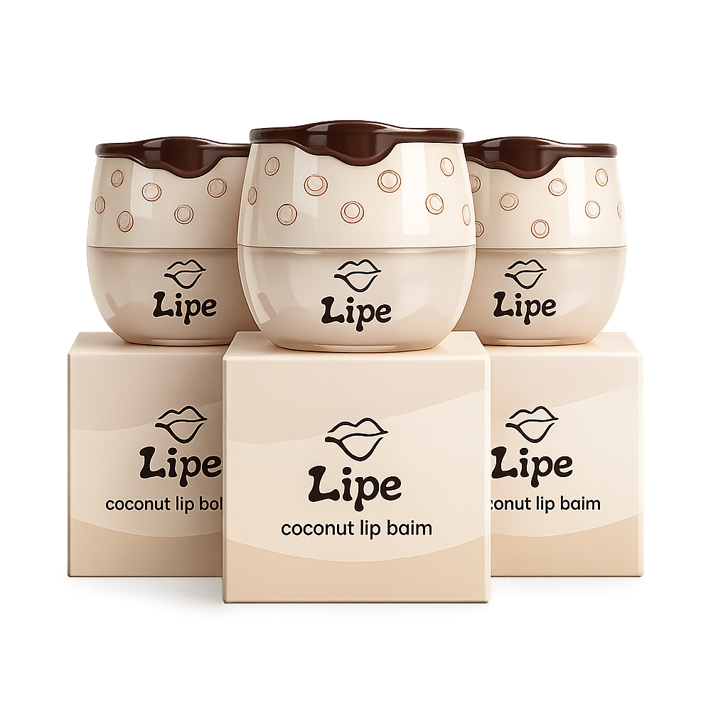 Pack 3 LIPE Kokos