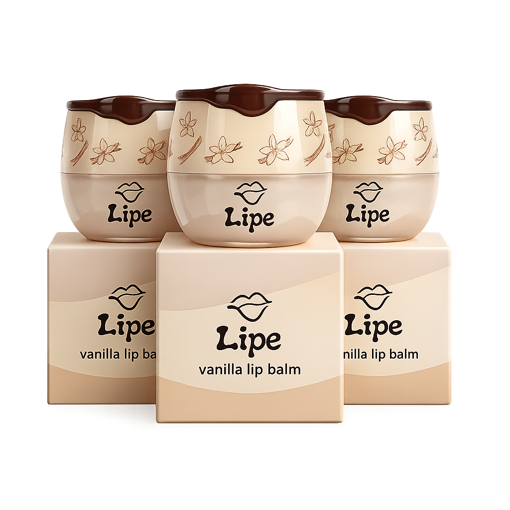 Pack 3 LIPE Vanille