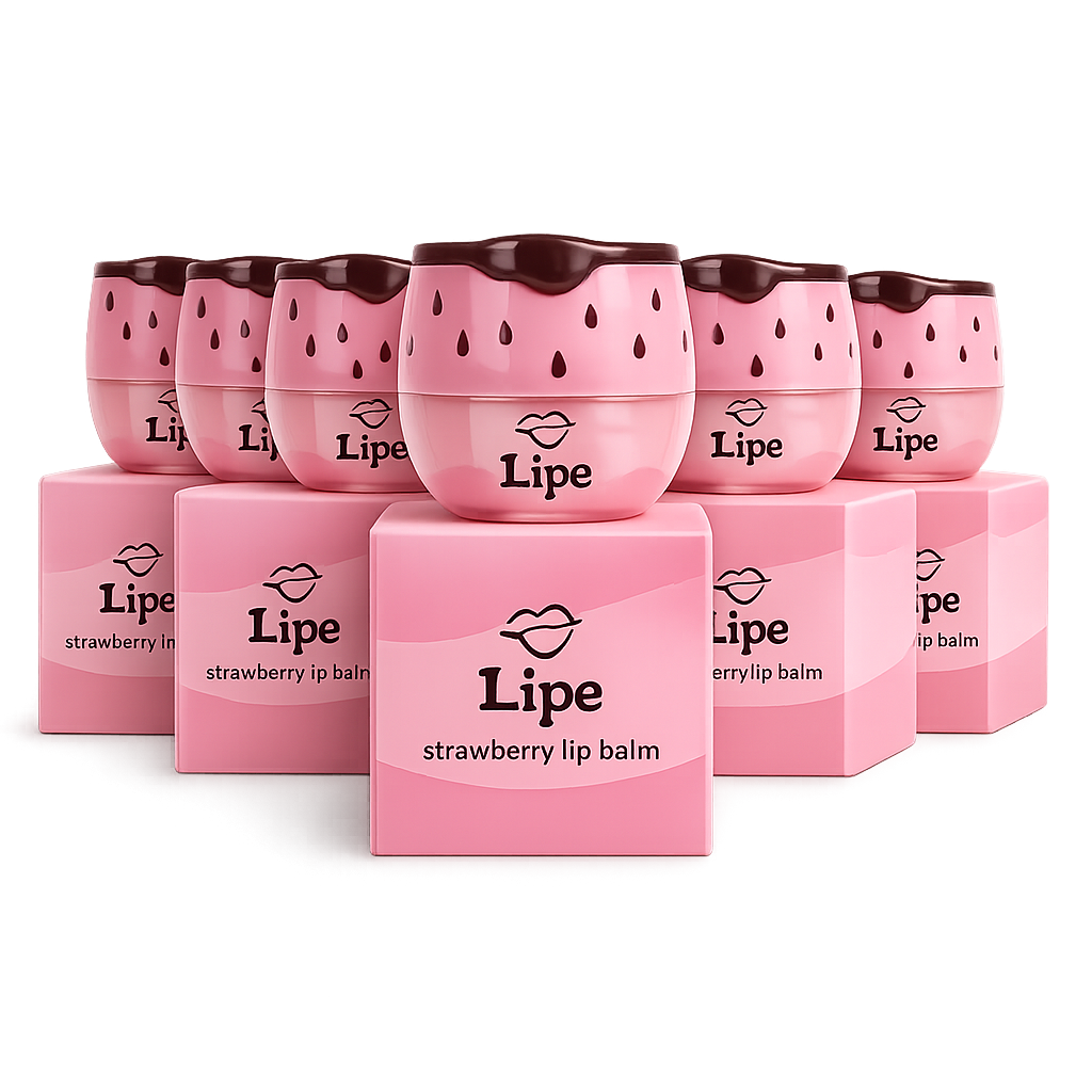 Pack 6 LIPE Erdbeere